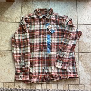 Men’s Eddie Bauer flannel, size L